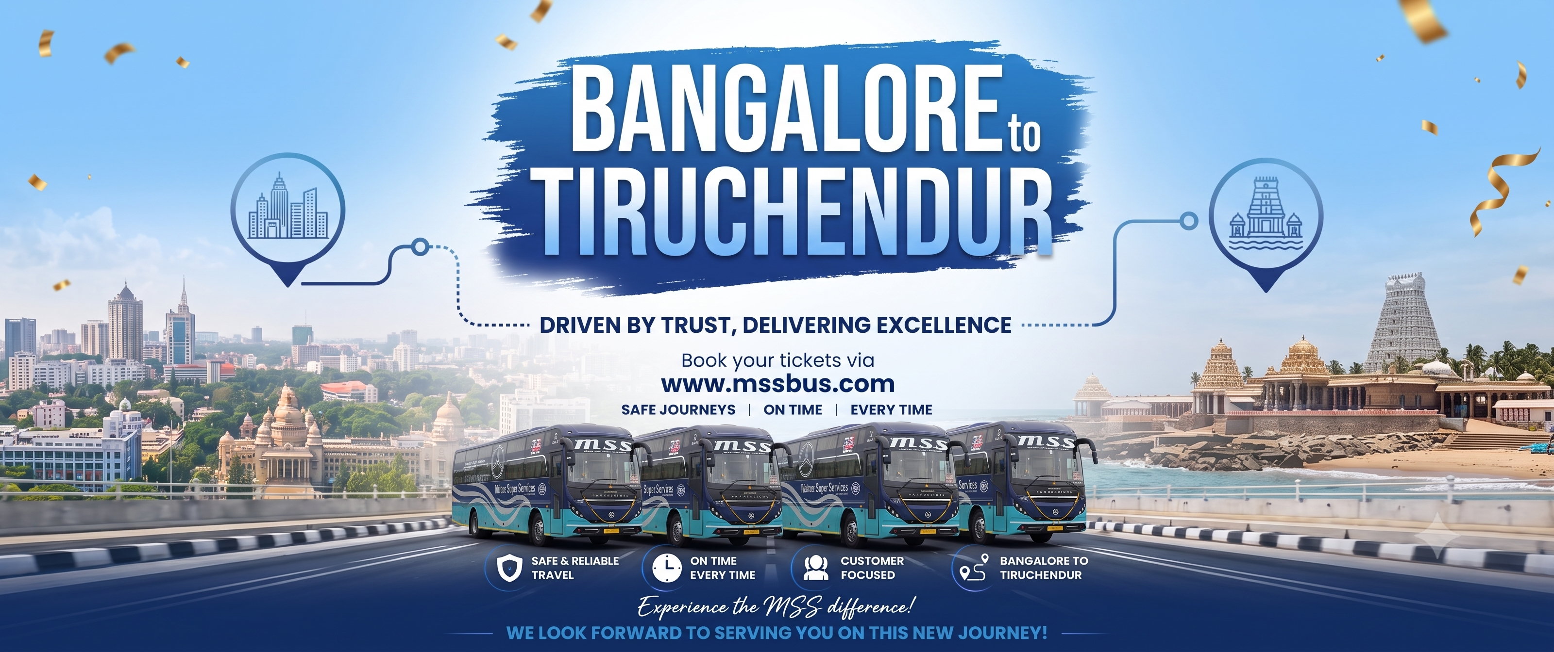 Bus Tickets to Tiruchendur